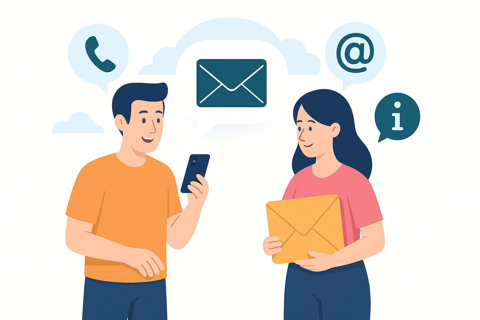 Contact Illustration